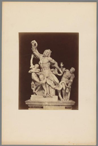 Sculpture of Laocoön and his sons in the Galleria degli Uffizi, Florence, Italy