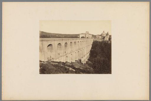 Landscape with aqueduct
