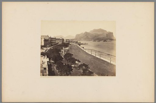 View of the Bay of Palermo, Italy