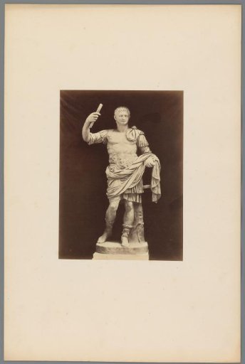 Sculpture of Emperor Titus Flavius Domitianus in the Vatican Museums, Italy