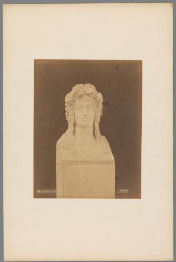 Bust of the personification of Comedy in the Vatican Museums, Italy