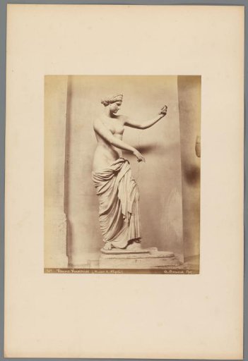 Sculpture of the Venus of Capua in the Naples Museums, Italy