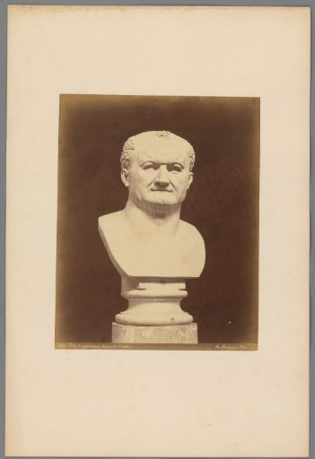Bust of Emperor Titus in the Naples Museums, Italy