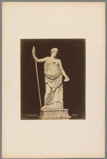Sculpture of the Barberini Juno in the Vatican Museums, Italy
