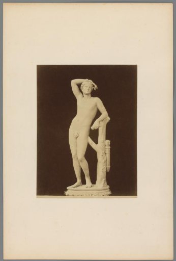 Sculpture of the Apollo Belvedere in the Uffizi Gallery, Florence, Italy