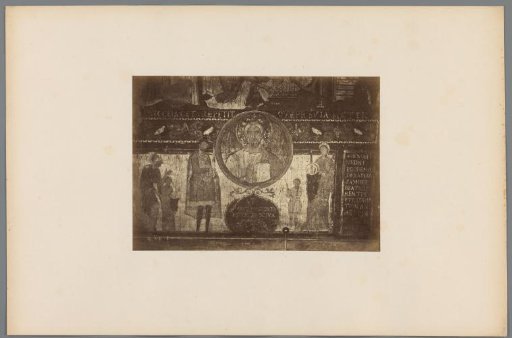 Photographic reproduction of an early Christian fresco
