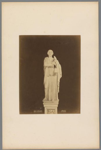 Sculpture of Erato in the Vatican Museums, Italy
