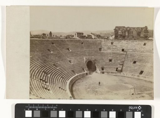 View in the Amphitheatre of Verona