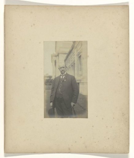 Portrait of William Home, juror at the World's Fair in St. Louis (Louisiana Purchase Exposition), 1904