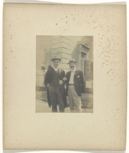 Portrait of Richard Müller (Dresden) and Vos, World's Fair in St. Louis (Louisiana Purchase Exposition), 1904