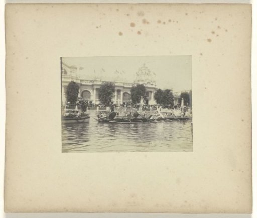 Filipino praus at the World's Fair in St. Louis (Louisiana Purchase Exposition), 1904