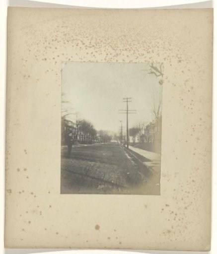 Jan C. Schüller [?] on the street during the World's Fair in St. Louis (Louisiana Purchase Exposition), 1904