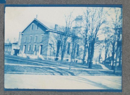 Building, possibly on the campus of St. Johnsbury Academy in Vermont