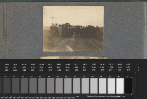 Group of boys on a country road