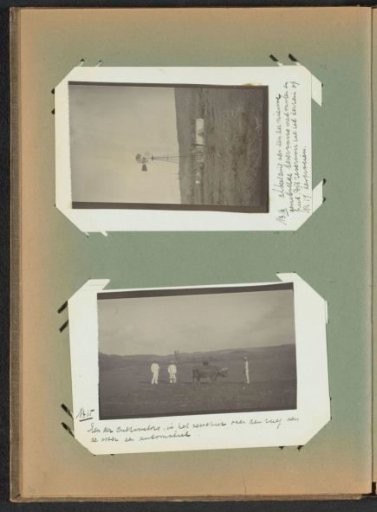 Windmill near a reservoir