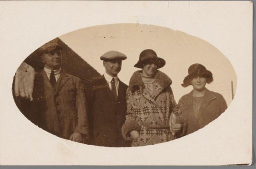 Portrait of young men and women