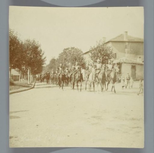 Cavalrymen, Canouville (?), France