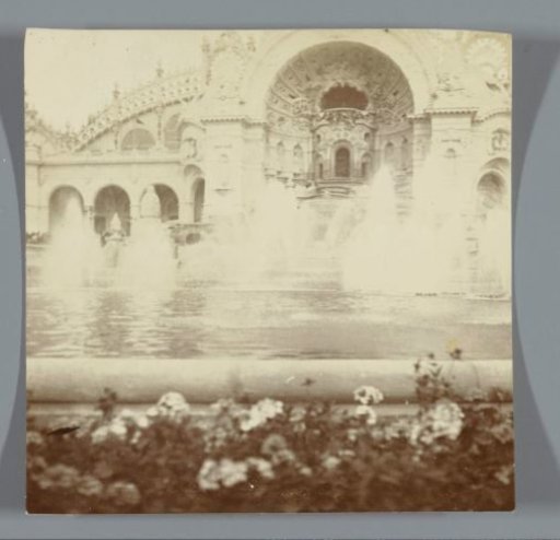 Fountain for the Palais d'Electricité, Exposition Universelle (World's Fair), Paris, France