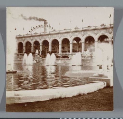 Fountain for the Palais d'Electricité, Exposition Universelle (World's Fair), Paris, France