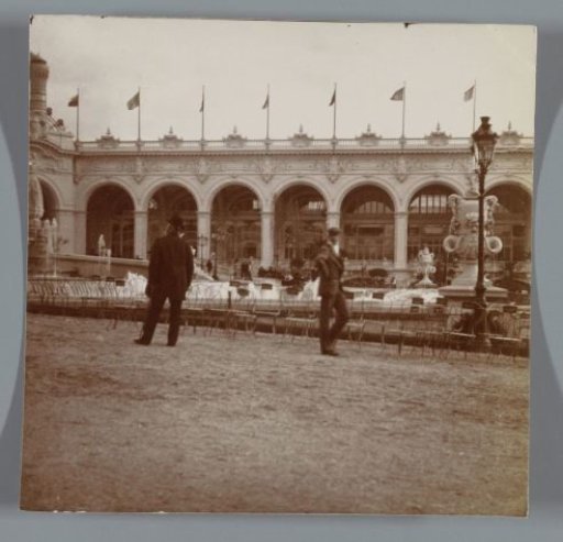 Grounds for the Palais d'Electricité, Exposition Universelle (World's Fair), Paris, France