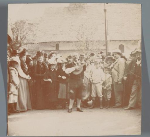 Musician with a lute (?), France