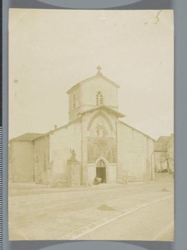The church of Domrémy-la-Pucelle (the birthplace of Jeanne d'Arc), France