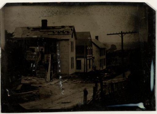 Construction of a house in Masontown, United States