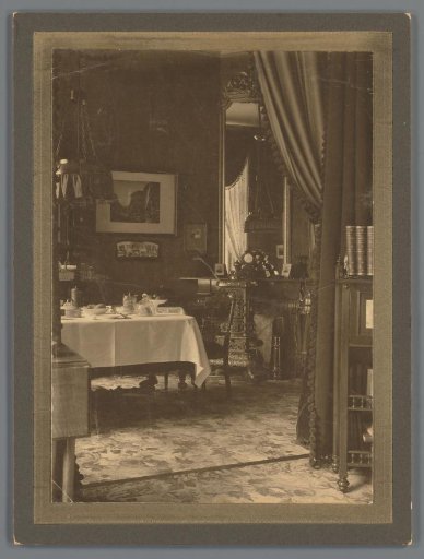Interior of the garden room from the house of Piet de Jong in Arnhem