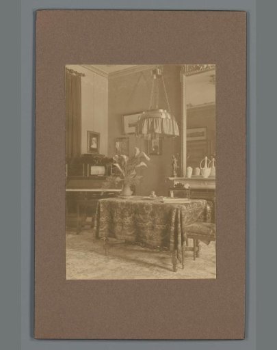 Interior of the house of Piet de Jong in Arnhem