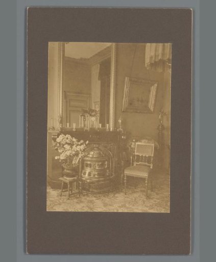 Interior of the house of Piet de Jong in Arnhem