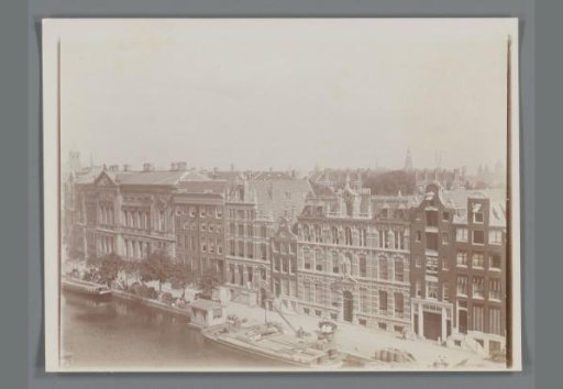 View of the Oude Turfmarkt, Amsterdam