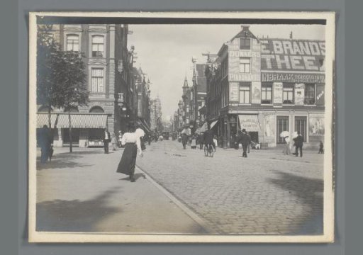 Leidsestraat seen from the Leidseplein, Amsterdam