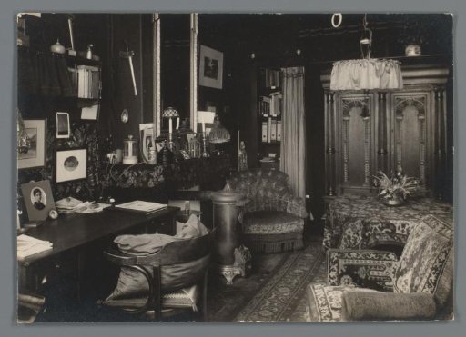 Interior of the Room of Johanna (Hans) de Jong in the House of Frederik (Frits) Stokhuyzen in Leiden