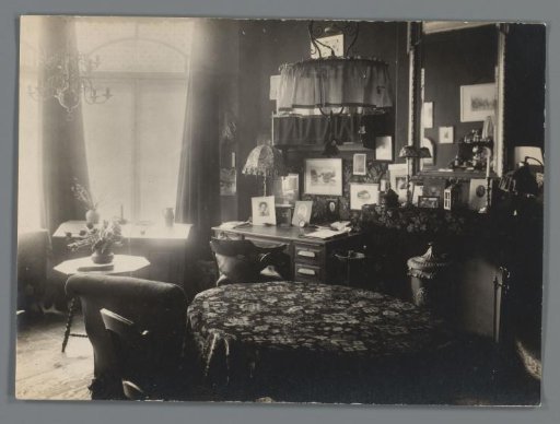 Interior of the Room of Johanna (Hans) de Jong in the House of Frederik (Frits) Stokhuyzen in Leiden