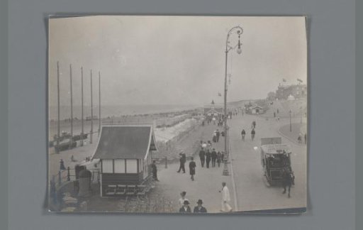 Scheveningen Beach with the Kurhaus in the Distance
