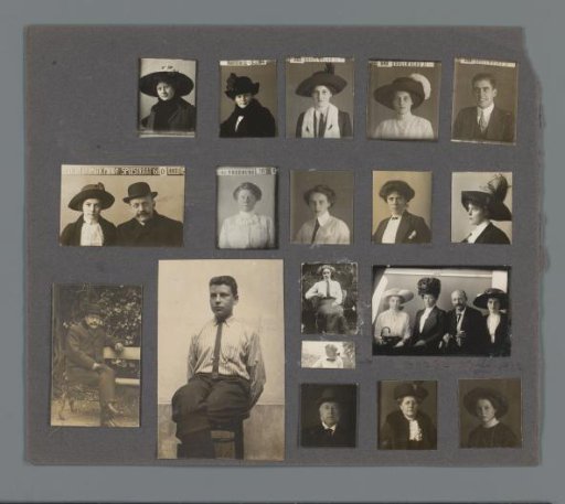 Eighteen portraits of people from the circle of Willem and Piet de Jong