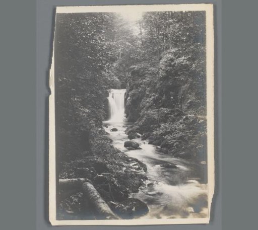Waterfall in a landscape