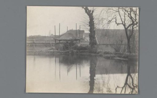 Farm with Hay Barn by the Water