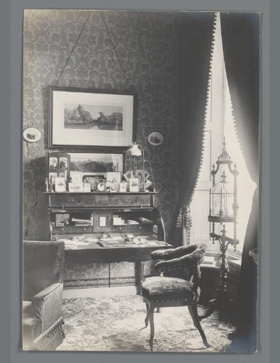 Interior with a Secretary Desk from the House of Piet de Jong in Arnhem