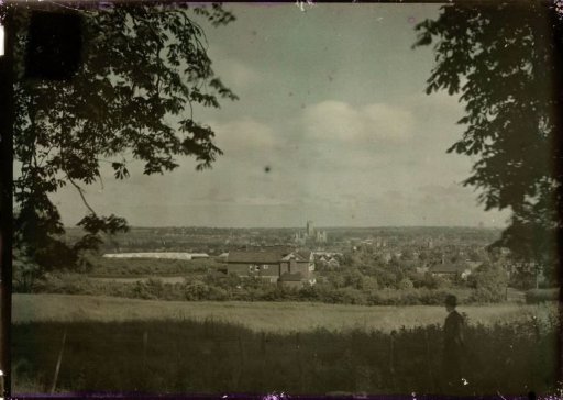 View of a church or cathedral in England