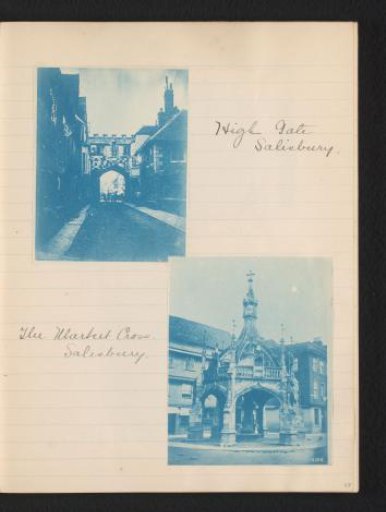 Two photographs of Salisbury