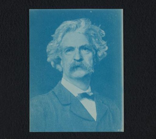 Photographic Reproduction of a Print of a Portrait of Mark Twain
