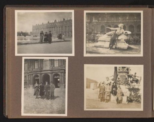 Four photographs at Versailles