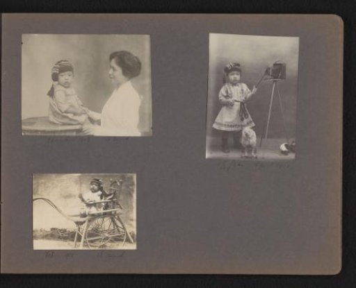 Three photographs of Han