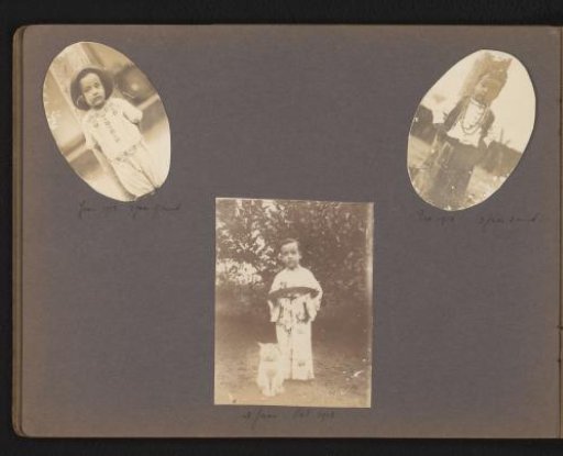 Three photos of Han