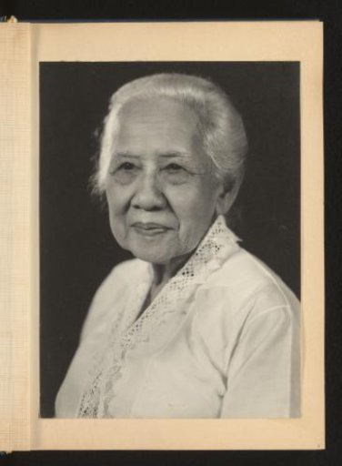 Grandmother of Eef Dumas