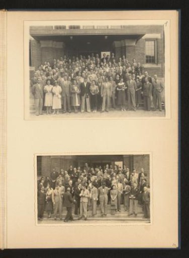 Group photographs with Eef Dumas