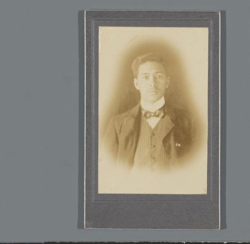 Portrait of Frédéric Gabriël Dumas, "with a kiss for my Guusje!"
