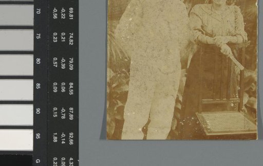 Portrait of Frédéric Dumas and Guusje Bruins at the time of their engagement