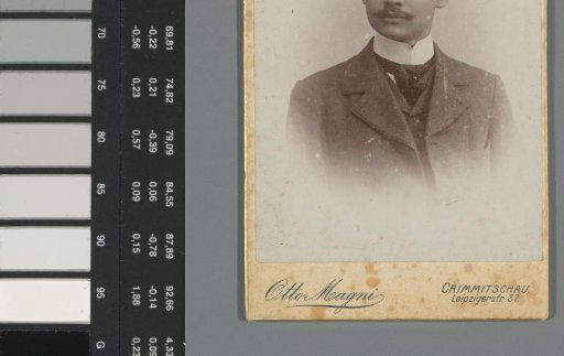 Portrait of a man, possibly Tonnie Dumas